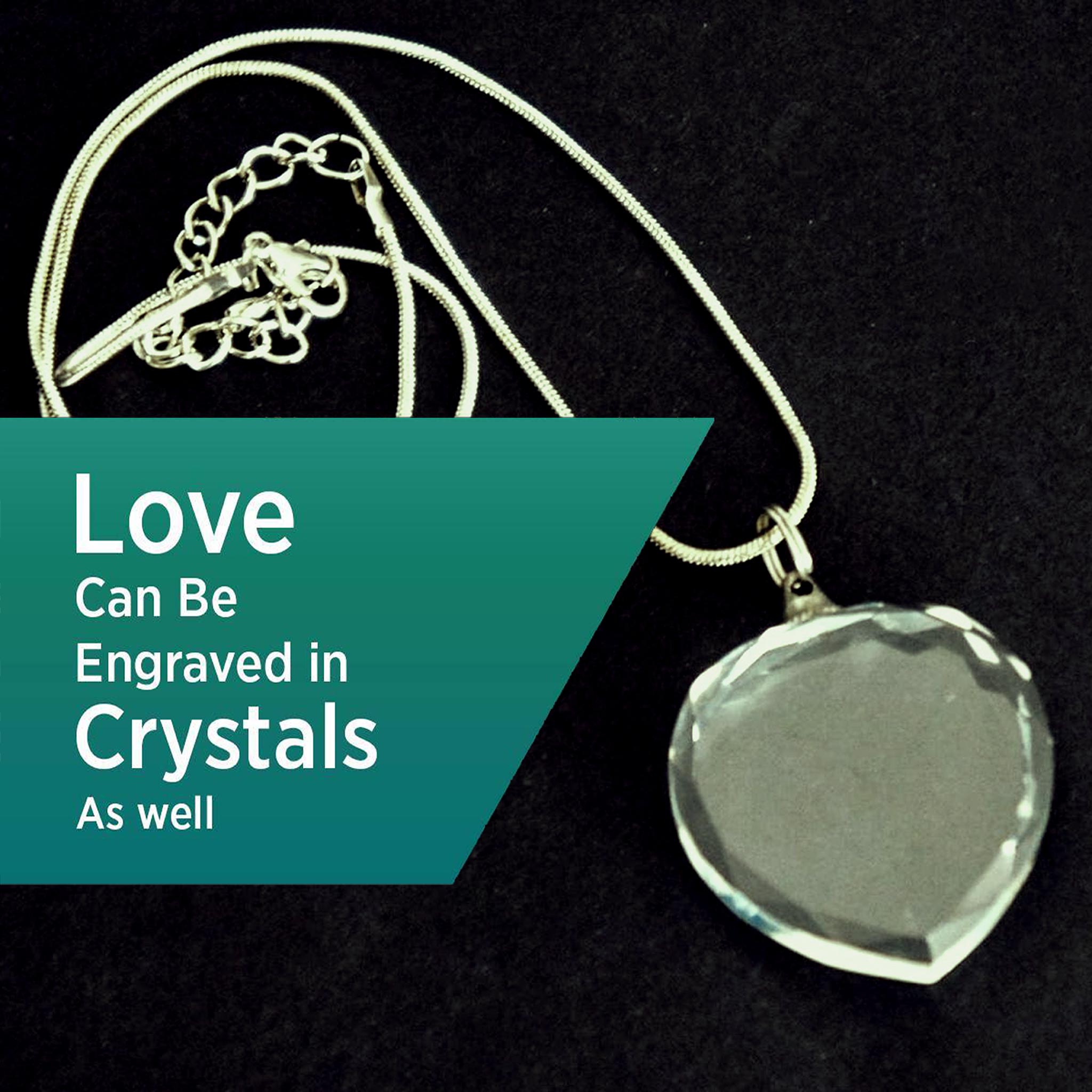 Crystal Heart Locket